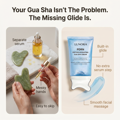 Lunora GlowGlide™ Hydrating Gua Sha