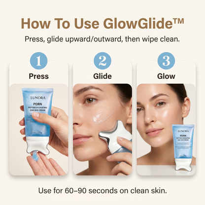 Lunora GlowGlide™ Hydrating Gua Sha