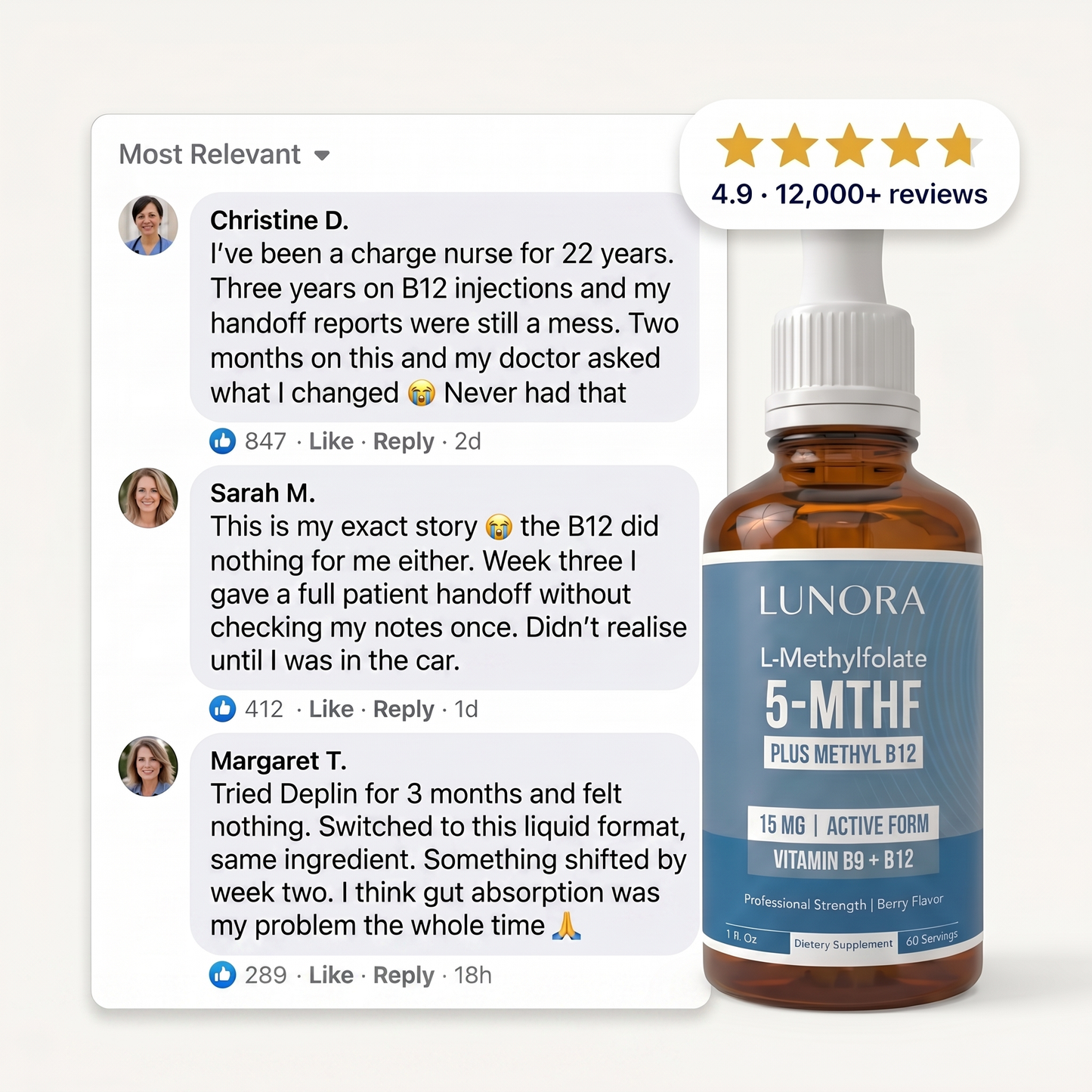 5-MTHF L-Methylfolate Liquid Drops