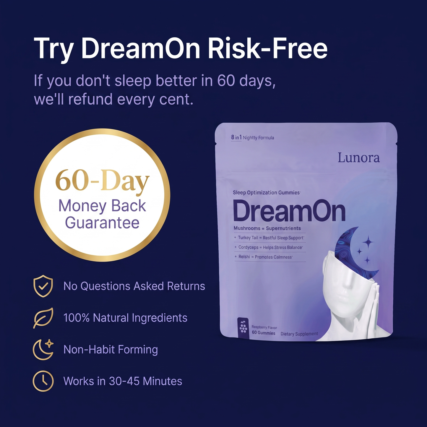 DreamOn Sleep Gummies